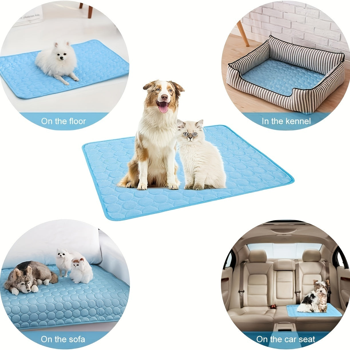 🧊 Tapis rafraîchissant Cool Med (chien et chat)