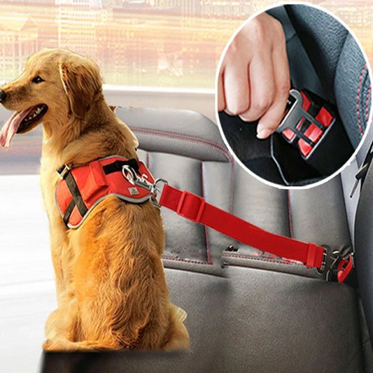 Harnais ceinture “SafeRide” – Sécurise chien & chat en voiture